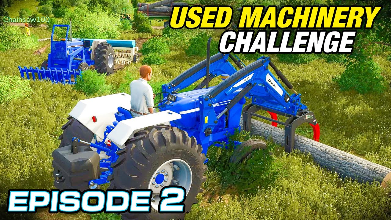 НАМ НУЖНО БОЛЬШЕ Б/У ТЕХНИКИ! - Farming Simulator 25 | Survival X4 - Эпизод 2