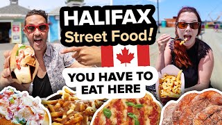 INSANE Halifax Street Food Tour in Nova Scotia. OMG!  Waterfront Feast in the Summer!
