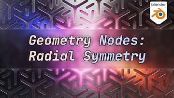 Radial Instances in Blender using Geometry Nodes