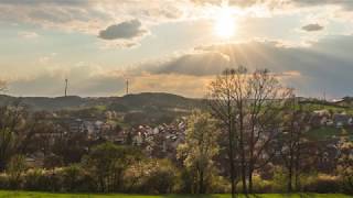 Sonnenuntergang Viereth (Timelapse)