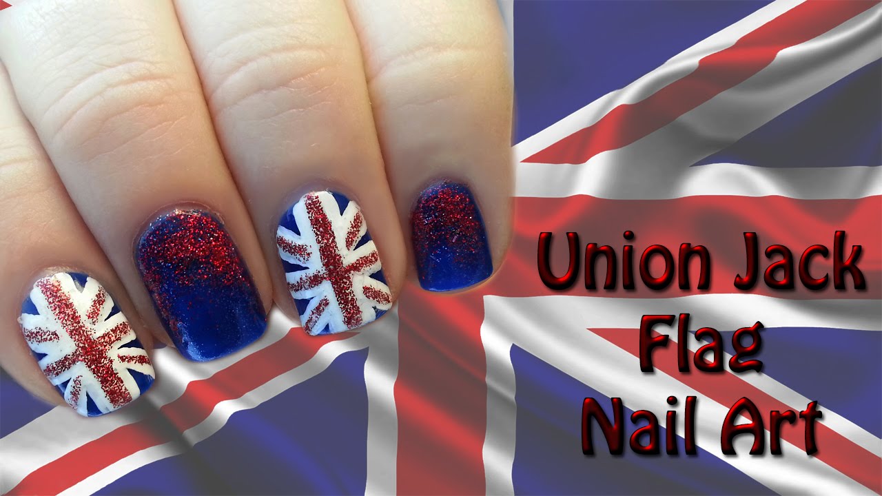 Union Jack Nail Decals - wide 4