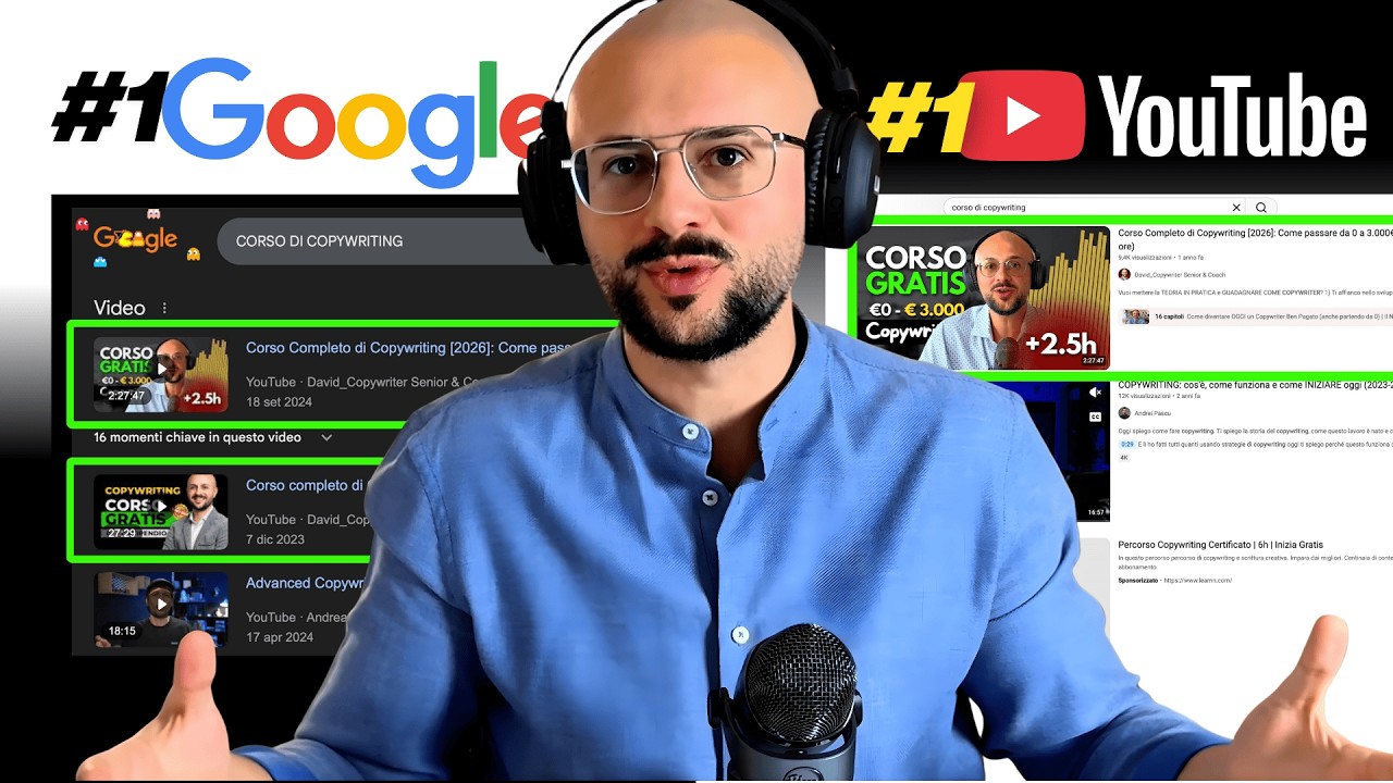 TRUCCO SEO 2026 ➡️​ come sono #1 su YouTube e Google
