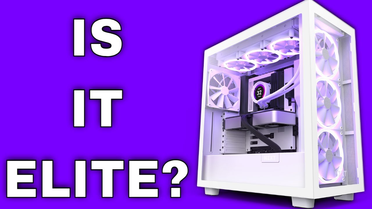 NZXT H7 Elite - Full Review and Thermal Testing and comparison 