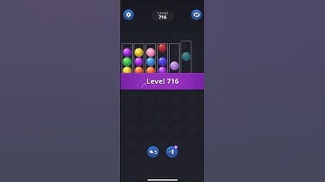 Color Bubble - Ball Sort Puz (Level 716)