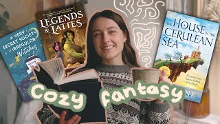reading cozy fantasy books to see what the hype is about ☕