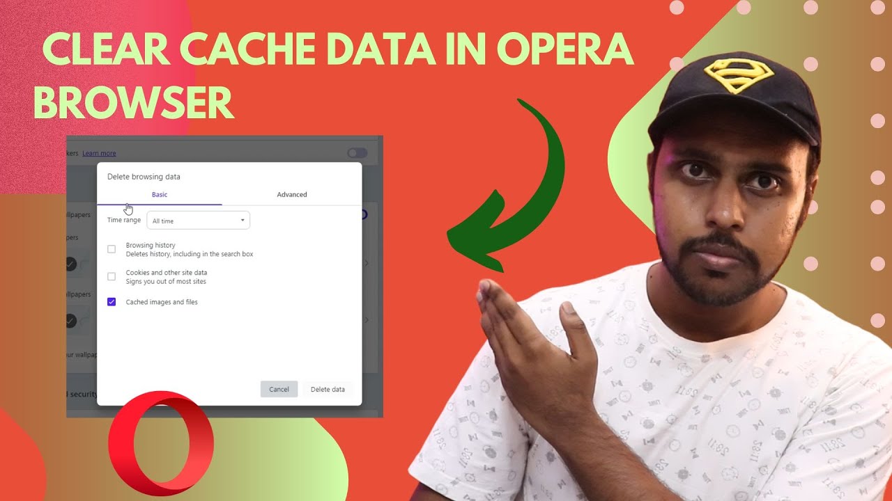 How to clear cache data in opera browser | clear cache data in opera ...