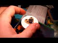 ATtiny powered by photodiodes (short, old, unedited video)