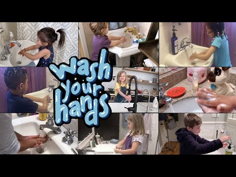 WASH YOUR HANDS - SONG FOR KIDS | ERICA RABNER