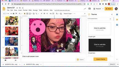 How to make a animated gif using google slides and Creator studio extension