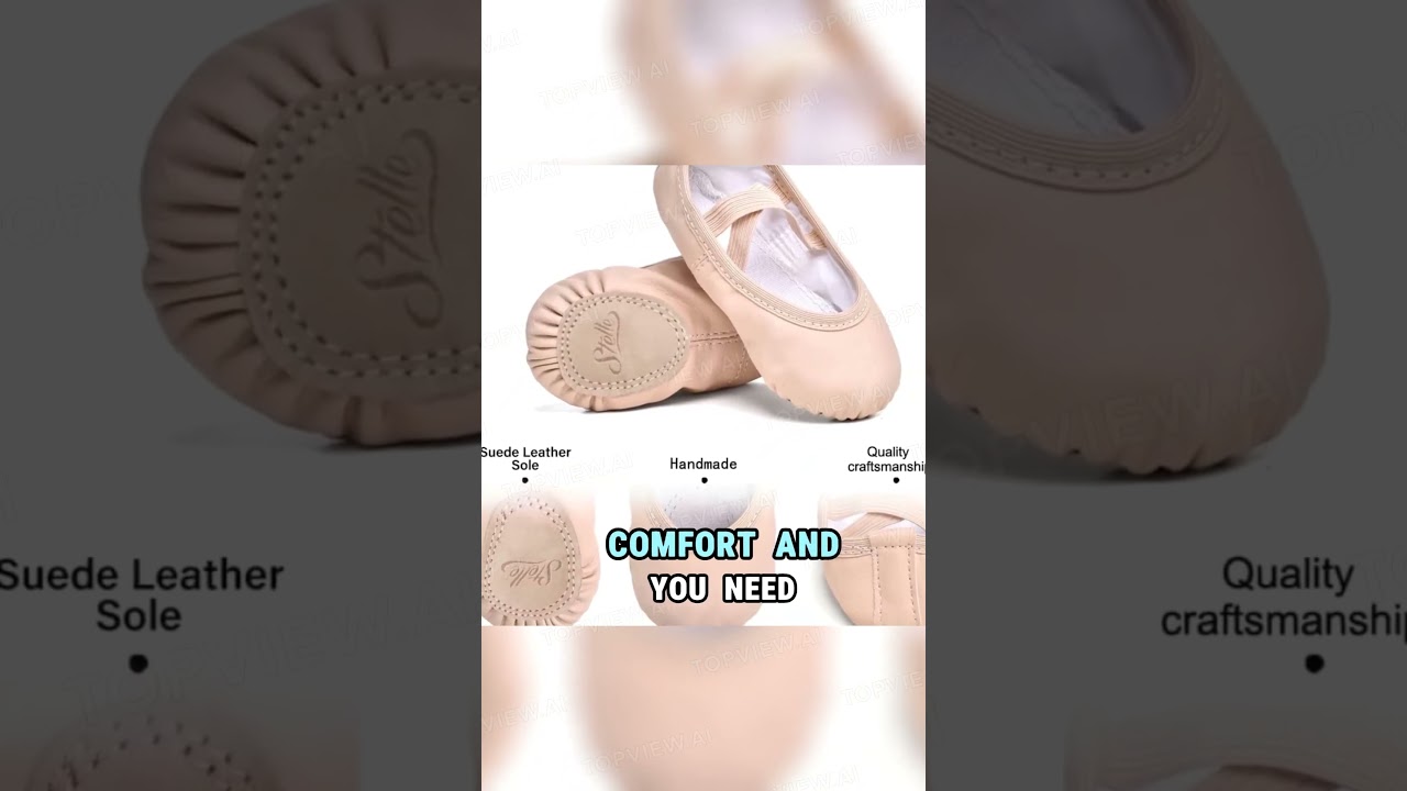 Stelle Ballet Shoes for Girls & Boys – Toddler, Little & Big Kids Soft Leather Dance Slippers