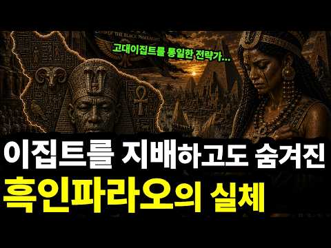 이집트를 지배했는데... 수천 년간 지워졌던 검은 파라오의 충격적인 실체 l 누비아 쿠시제국 역사