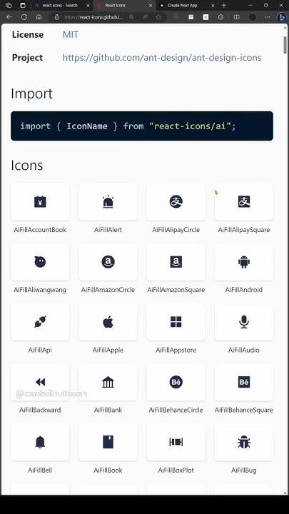 How to use React Icons in React js #reactjs #tailwindcss #nextjs - YouTube