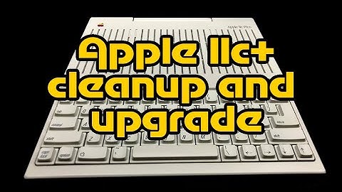 IIc plus cleanup and upgrade - freezes sometimes