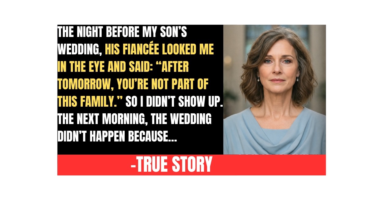 At HER TRUE STORY FROM NEW YORK This Mother Was Told Not to Attend Her Son’s Wedding