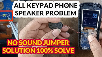All chaina phone speaker problem | Chaina phone speaker no sound |All mobile speaker jumper solution