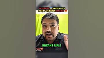 IIT KANPUR EXPOSED 😡 DIRECT ADDMISSION 😲 #iitkanpur #jee #jeemains #olympiad #jeeadvanced #VED #iit