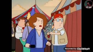 Dilbert- Boss gets knocked down in a Dunken Booth scene