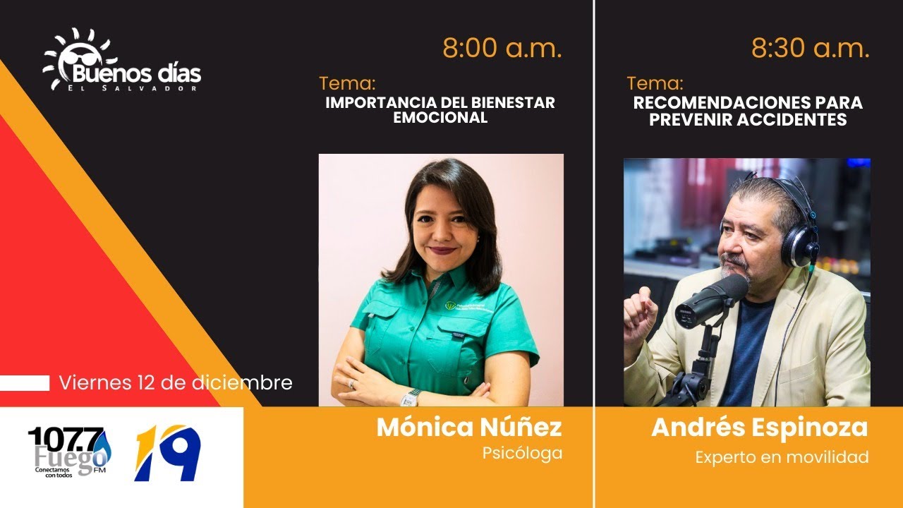 ((EN VIVO)) 🔴 Buenos Días El Salvador | 12 de diciembre