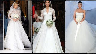 Latest Celebrity Wedding Dresses 2021 Celebrity Wedding Dress Lookbook Celebrity Fashion 2021