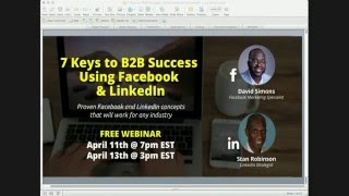 7 Keys to Business Success Using Faceook and LinkedIN
