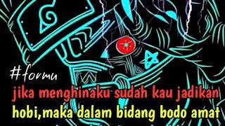 Quotes keren cocok buat stori wa ig dan fb....sasuke uchiha