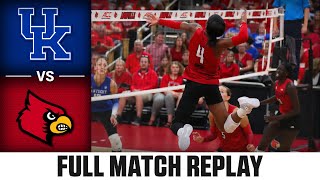 Kentucky vs. Louisville Full Match Replay | 2023 ACC Volleyball screenshot 3
