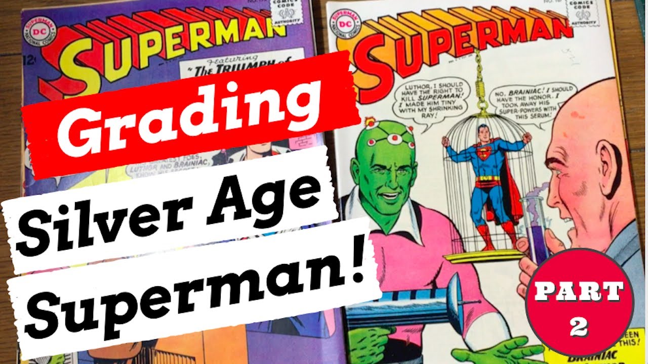 Comic Book Grading Tips and Advice Using Silver Age Superman Comics
