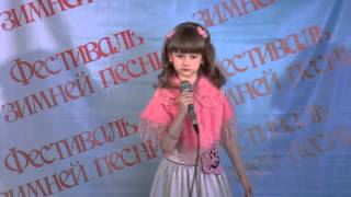 №6  Детский сад «Нефтяник», Ерохина Соня, песня «Снежный вальс»