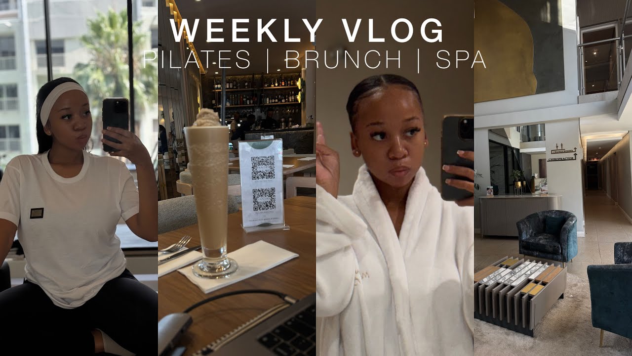 #weeklyvlog | Pilates & Brunch | Sushi with Thati | Solo Spa Date
