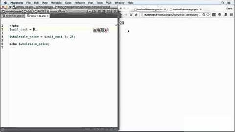 Using the ternary operator as shorthand