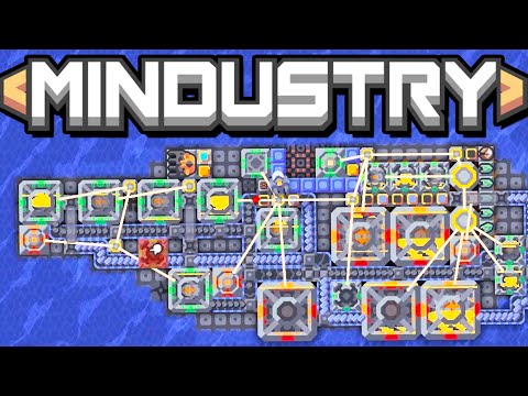 Building A Massive Aircraft Carrier in Mindustry 5.0