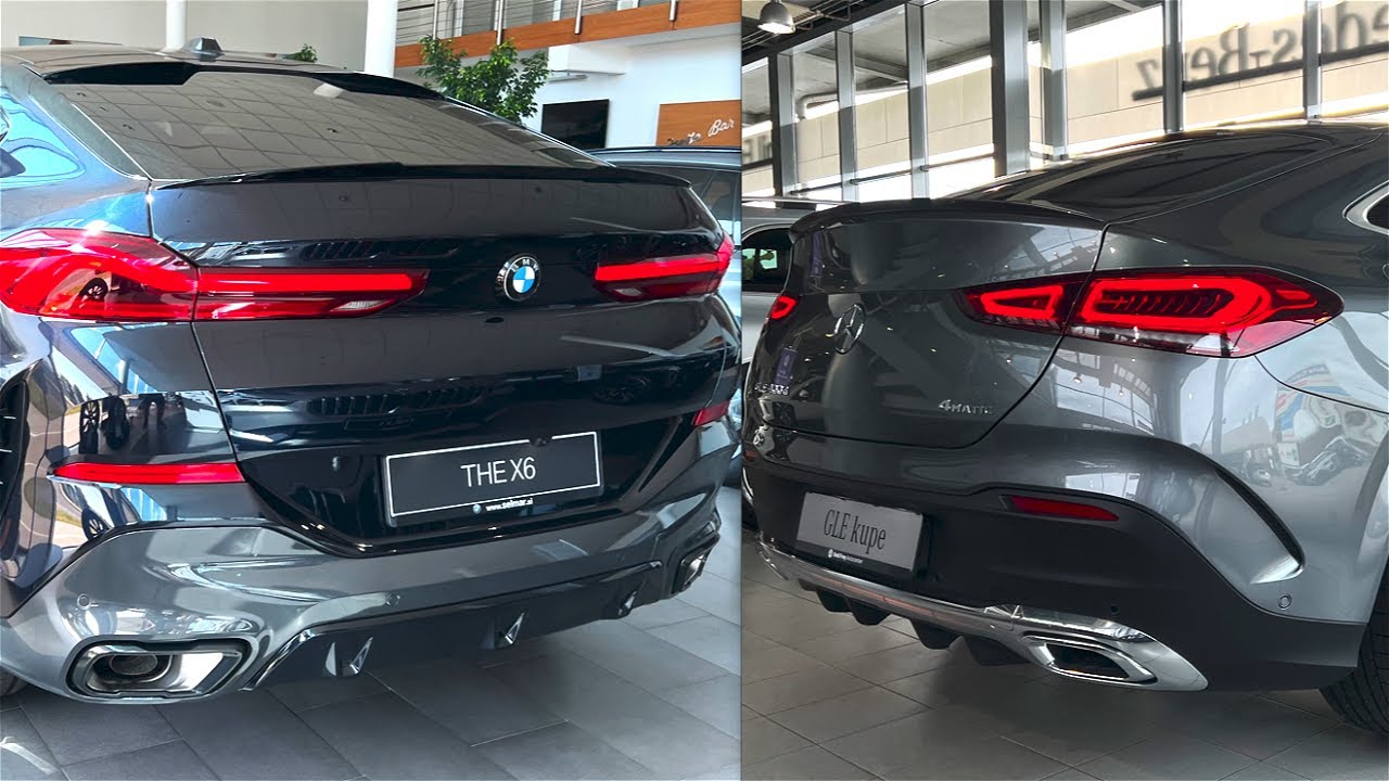 New BMW X6 Facelift 2024 vs New Mercedes GLE Coupe 2023 - Comparison ...