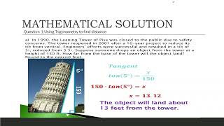 DBM10013(TRIGONOMETRY IN ENGINEERING)