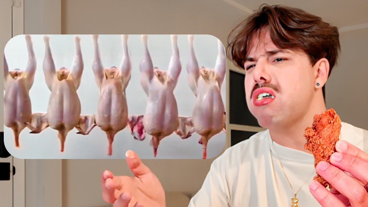 Vendo como é feito o KFC enquanto eu como KFC…