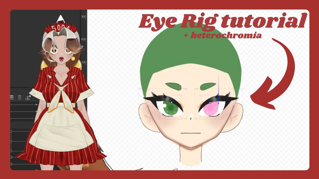 Vtuber Eye Rigging Tutorial (+ heterochromia) - YouTube