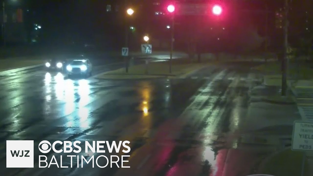 Howard County Police release video of near misses on "Stop on Red" week ...