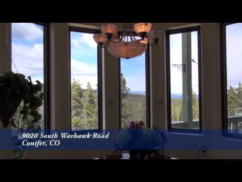 9020 South Warhawk Road, Conifer, CO home video tour