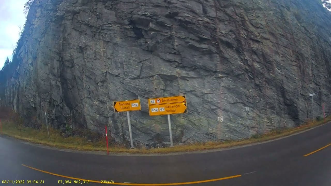 fv60/E39 Stranda-Vestnes