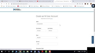 Multisim Live Account Setup
