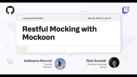 RESTful mocking with Mockoon