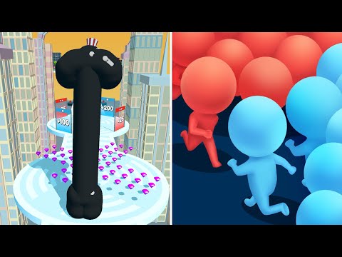 Tall Man Run Vs Count Master 3D🟣🟣🟣All New Levels Gameplay H1S3