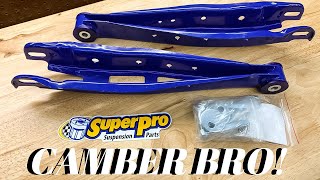 Superpro Lower Control Arms Unboxing and Review   MORE