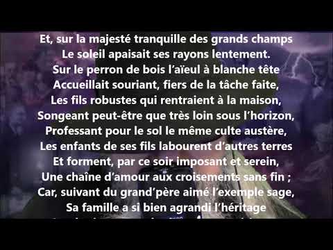 Soir champêtre - Englebert Gallèze lu par Yvon Jean
