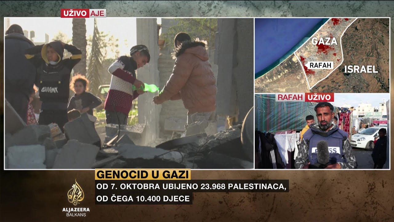 الفلسطينيون مكتظون في رفح بدون ماء أو طعام أو دواء