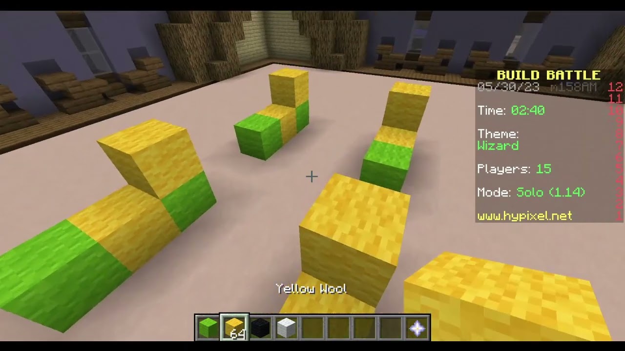 Build Battle Minecraft hypixel Realtime YouTube Live View Counter 🔥 ...