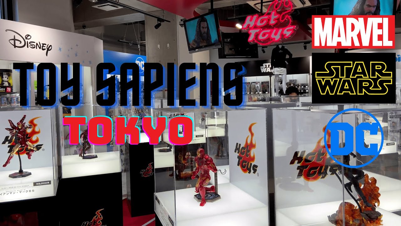 Tokyo Walk Hot Toys Japan store Toy Sapiens (4K) YouTube