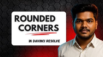 How To Add ROUNDED CORNERS To VIDEO In Davinci Resolve (Hindi)