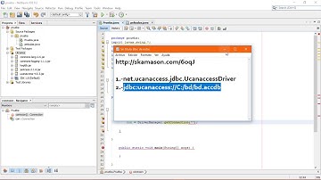 conexion a access en Java connetbeans - Explicado