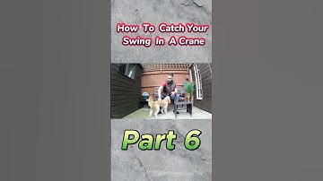 How to catch your swing in a crane -Part 6 #shortvideo