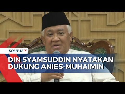 Din Syamsudin Sebut Anies-Muhaimin Pasangan Tepat, Matang di Dunia Politik